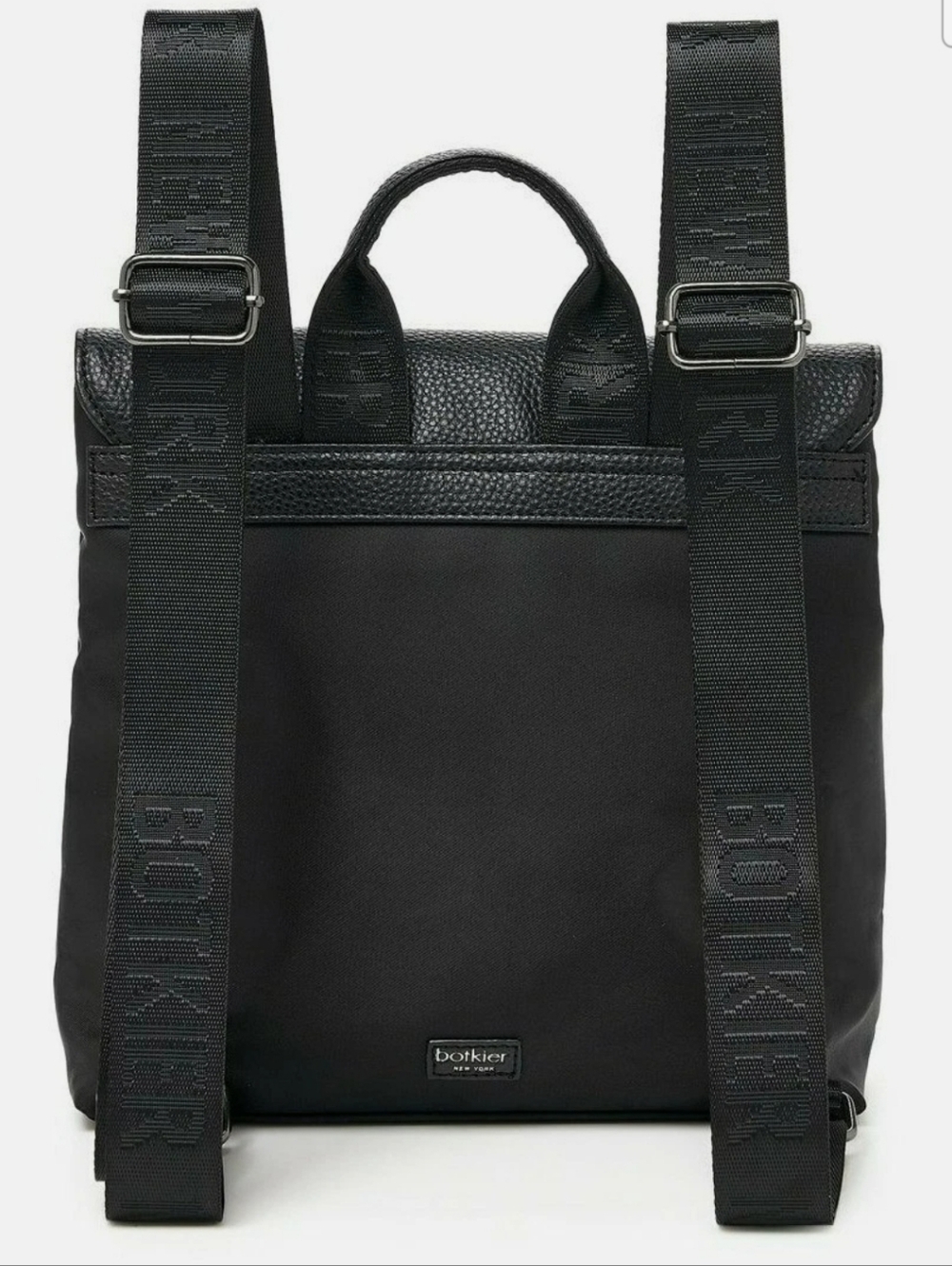 Sleek Black Botkier Mini Backpack - Picture 2 of 4